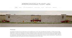 Desktop Screenshot of americaneagleflight4184.com