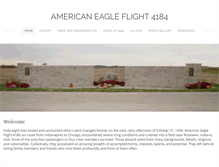Tablet Screenshot of americaneagleflight4184.com